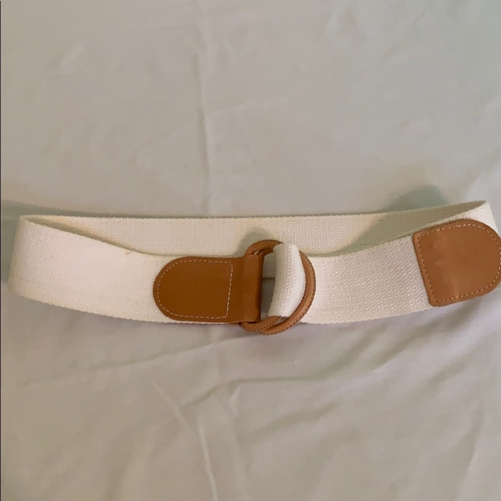 🦚Cloth and leather belt